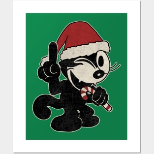 Felix the cat - Christmas Posters and Art